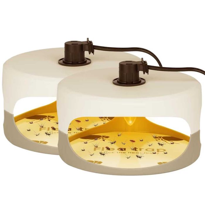 Capcana pentru purici și ploșnițe  cu lumina