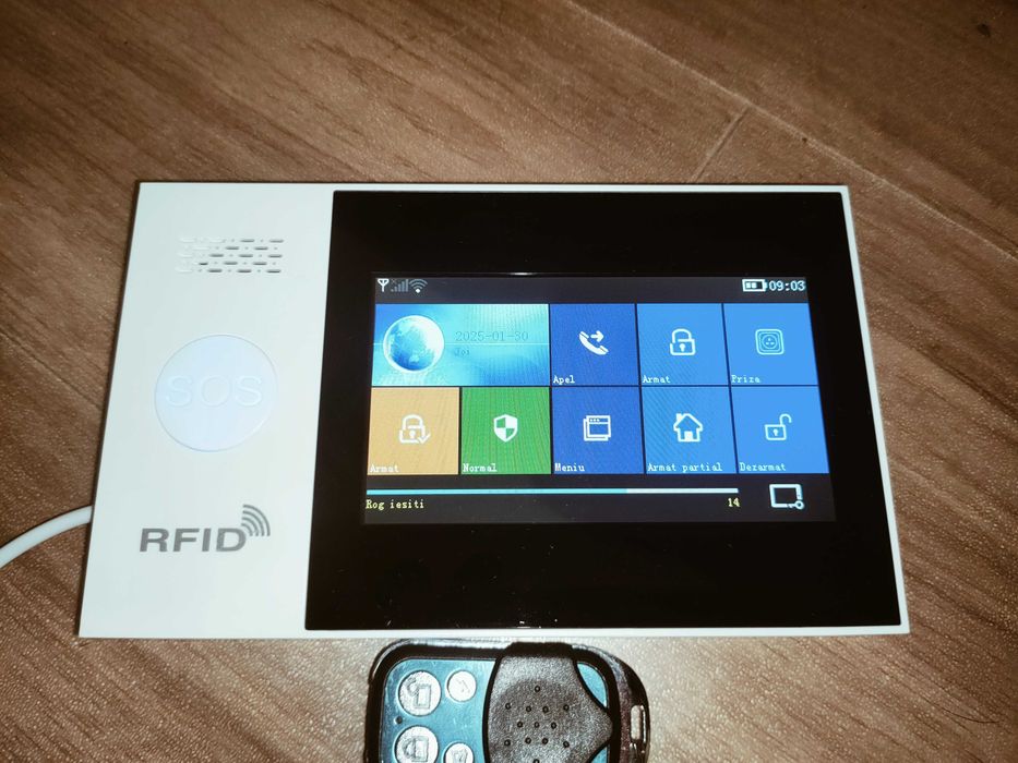 Alarma wireless WiFi GSM 2/4G PGST PG-107