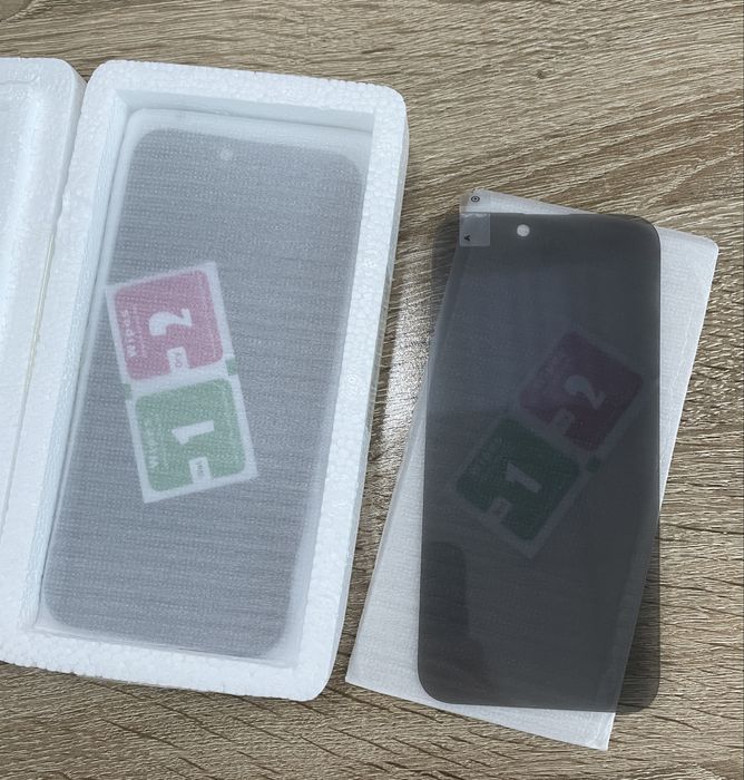 Folie privacy/clara iPhone 16 Pro Max 15 Pro Max 14 Pro Max 13 Pro Max