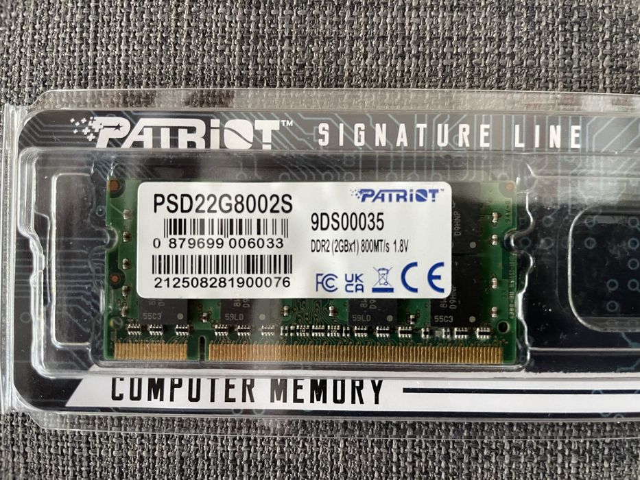 RAM DDR2 за лаптоп 2GB