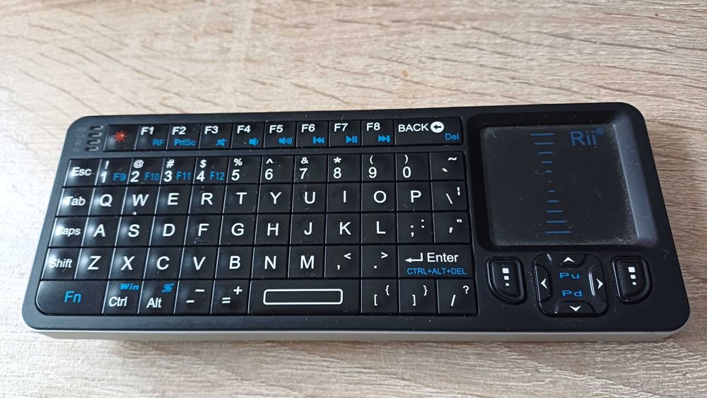 Mini tastatura Rii i6 cu fata dubla control telecomanda