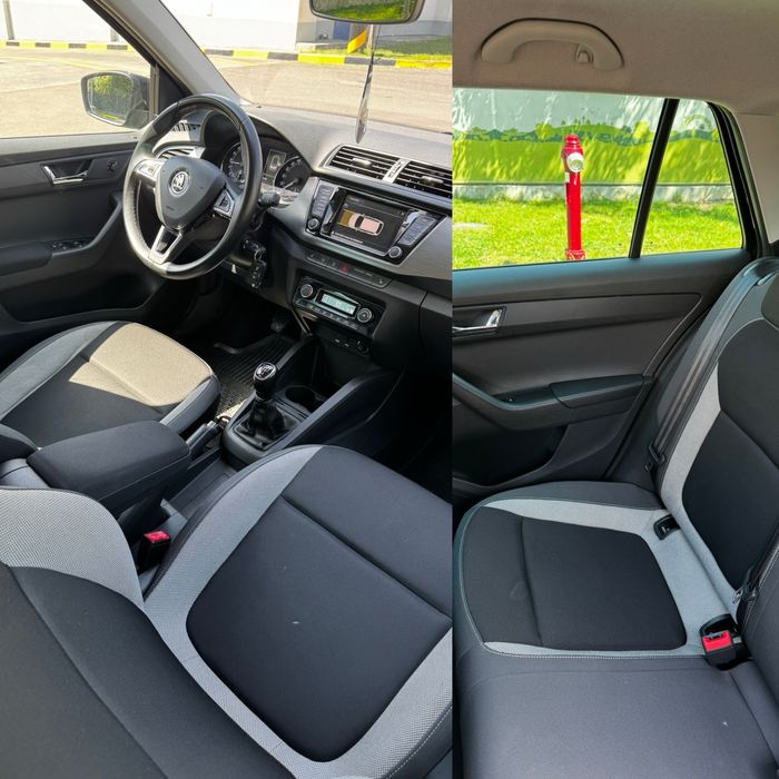 Skoda Fabia an 2018.09 motor 1,4 tdi 90 cai euro6,Navigatie ClimaTRONIC Front Assist Posibilitate rate,lumini zi LED posibilitate rate 0% avans