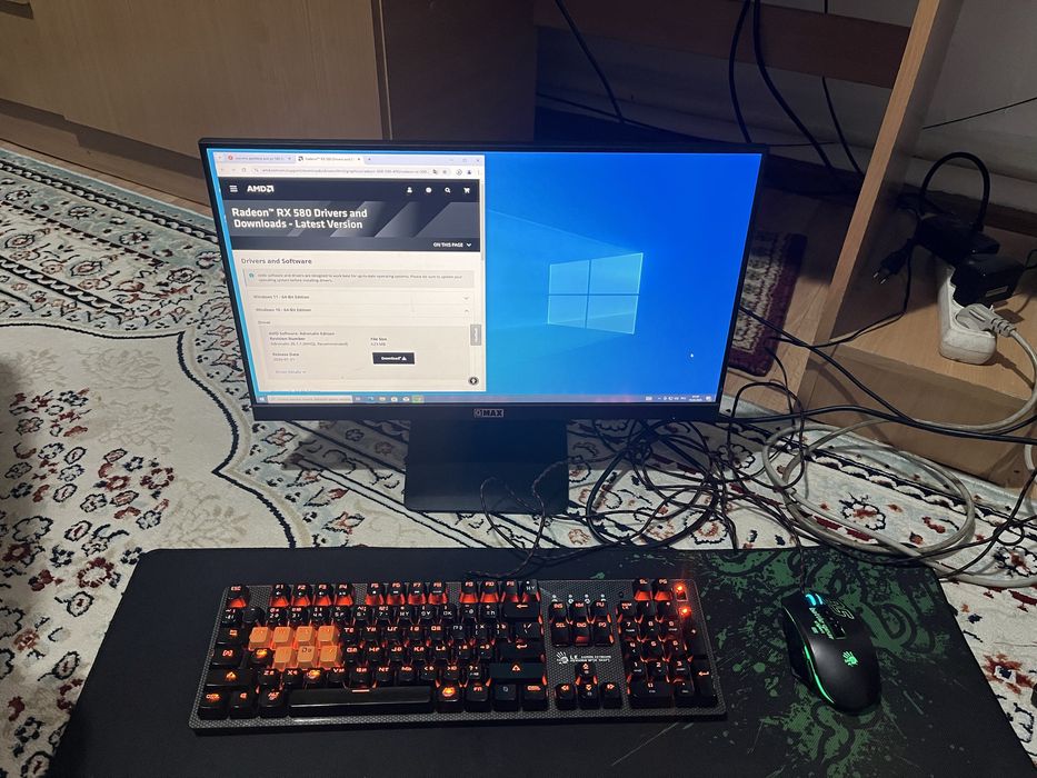 Компьютер игровой rx580 8g