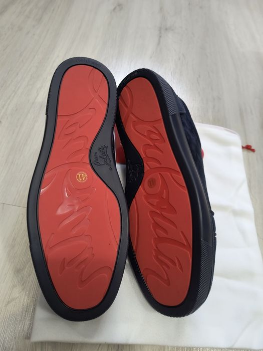 Christian Louboutin navy blue 41