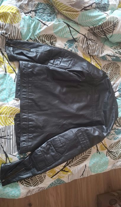 Яке от естествена агнешка кожа