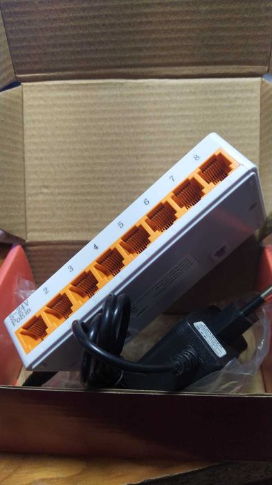 хаб / свитч / коммутатор + POE (passive) HUB / SWITCH