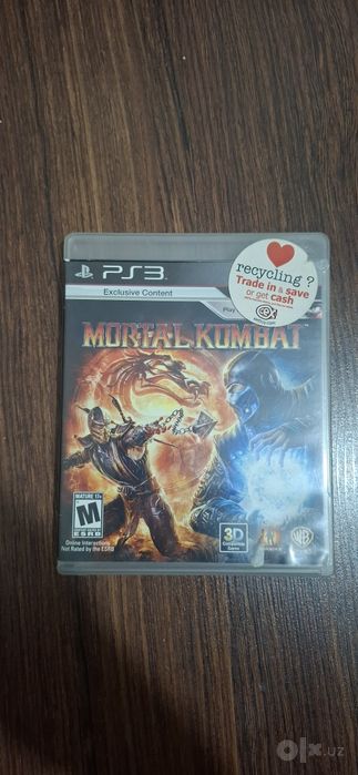 Диск инга PS3 мортол комбат