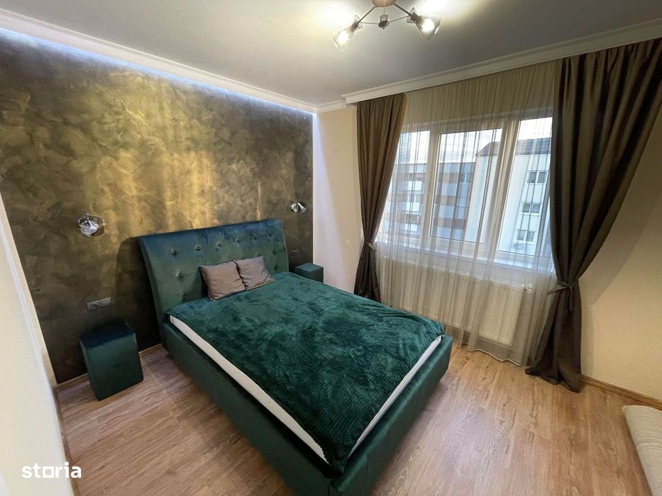 Apartament 2 camere , finisat modern , mobilat , zona Centrala