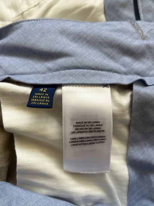 POLO Ralph Lauren : 100% Лен размер 42/ 2ХЛ / Оригинал