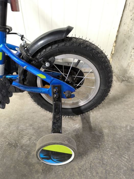 Детски велосипед с помощни колела 12" Sprint Casper