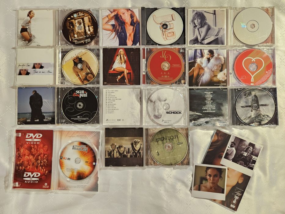 Оригинални дискове CD,DVD Jennifer Lopez, Sean Paul, Stone Sour,Eizbre