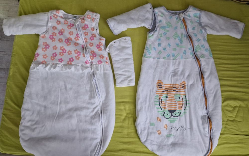 Детски бебешки зимен спален чувал