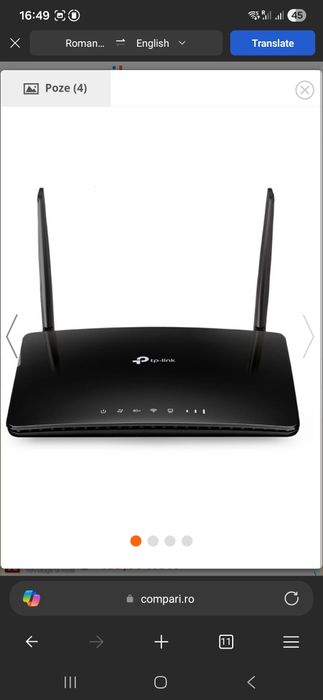 Router 4g Sim Archer MR6400