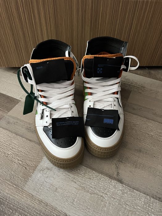 OFF-White Off-court 3.0 High-Top Sneaker White Green