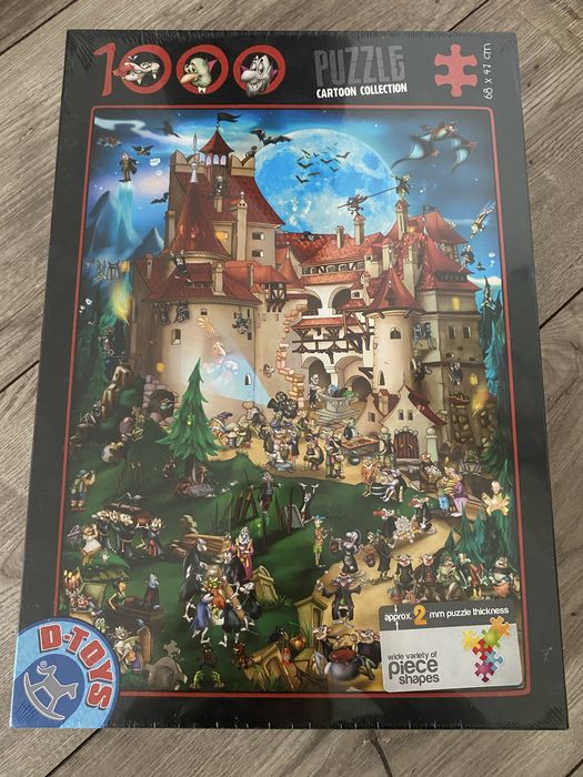 Puzzle 1000 piese sigilat