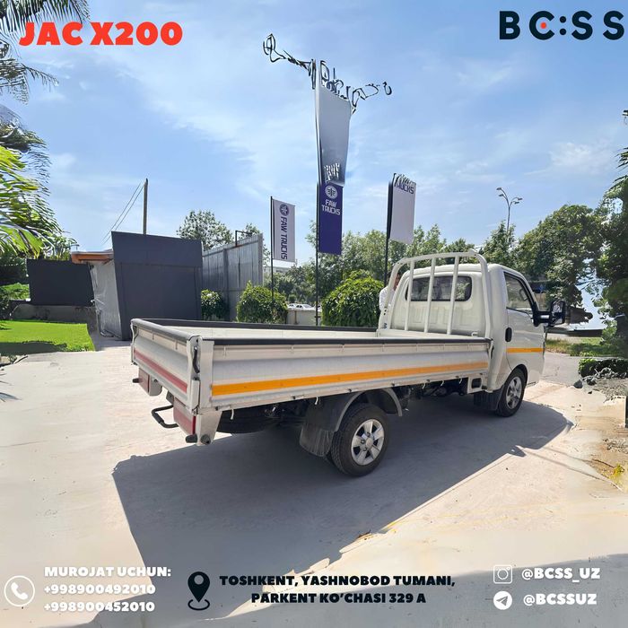 JAC X200 Sotiladi, Yangi, Harid olishga shoshiling