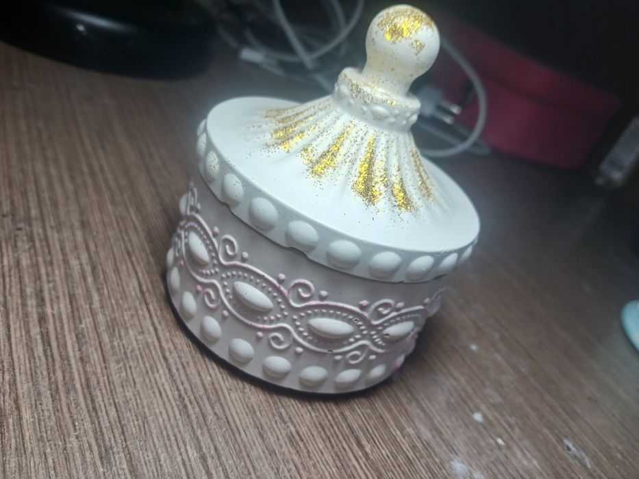 Ручная работа, гипсовые шкатулки