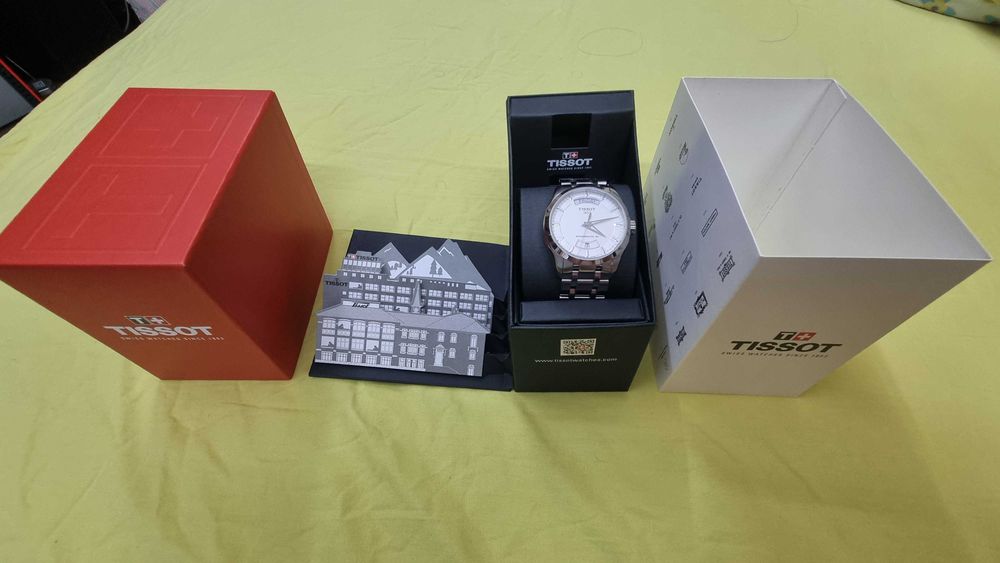 Часовник aвтомат Tissot Couturier Powermatic 80 High tech escapement