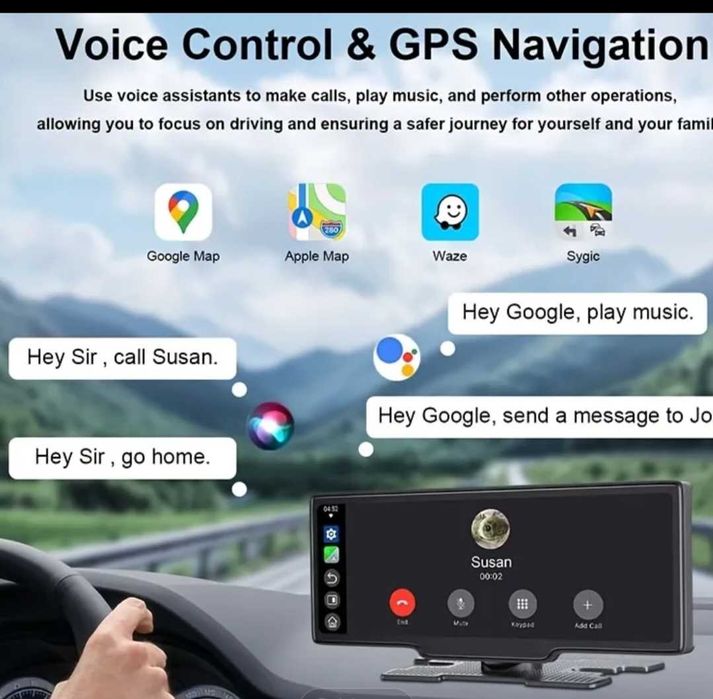 Навигация за кола CarPlay – Android Auto