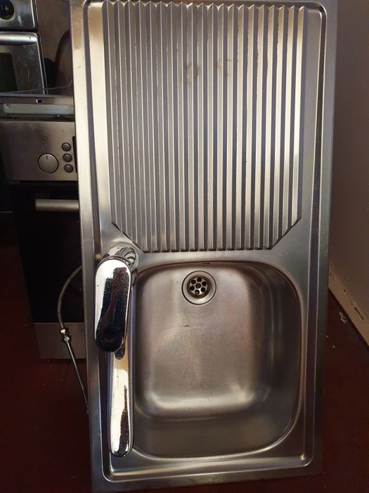 Set pentru bucătărie incorporabil Plită cu dubă și chiuveta