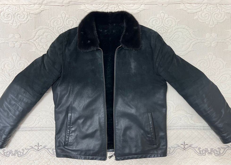 Мужская дубленка