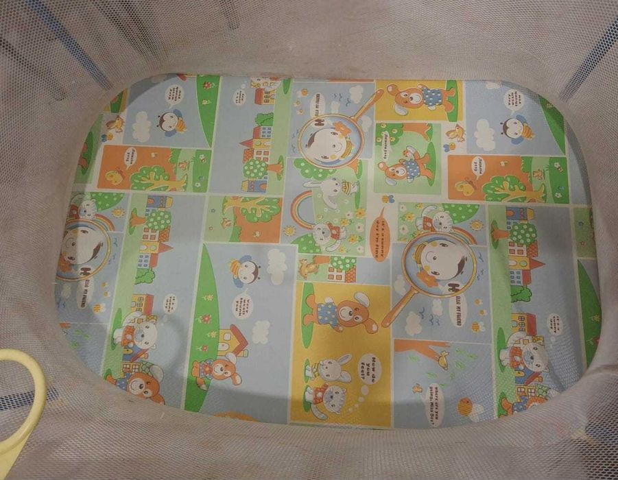 Детский манеж, толкатель