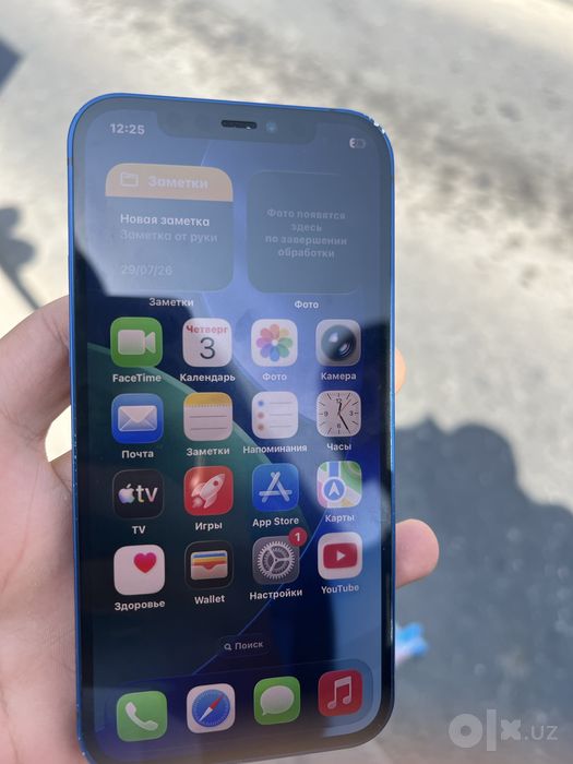 IPhone 12 blue 128 памят