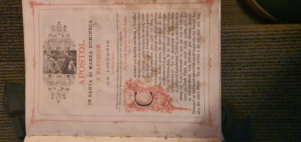 Apostol (1888) - carte bisericească veche
