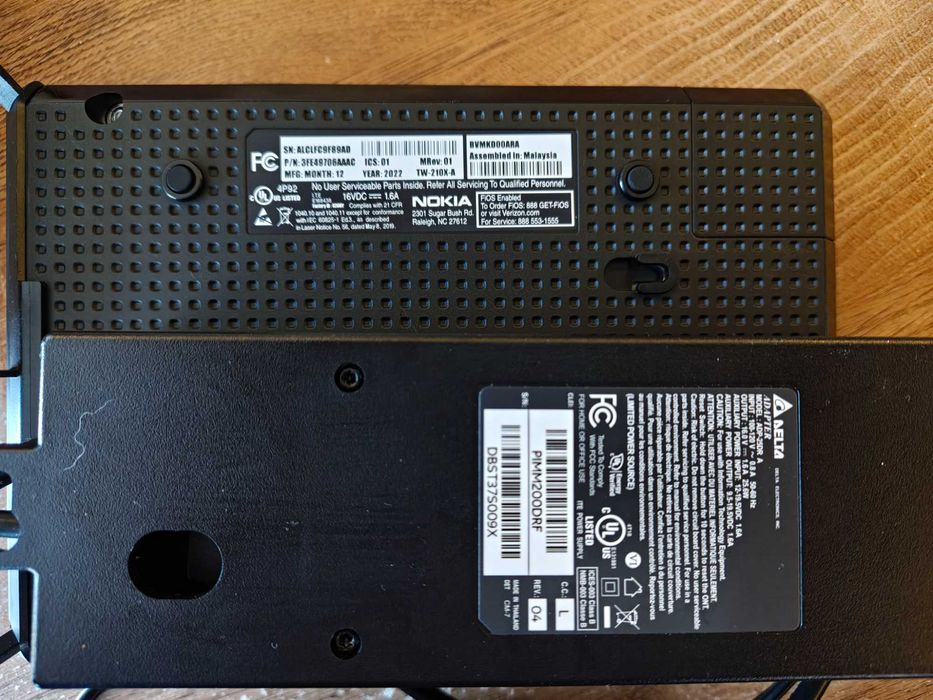 комуникационно оборудване Verizon