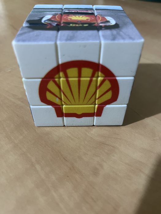 Кубик рубик 3 на 3 с рисунками компании “Shell”