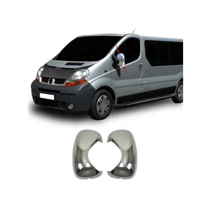 Хромирани капаци за огледала рено ТРАФИК опел ВИВАРО 2010 +