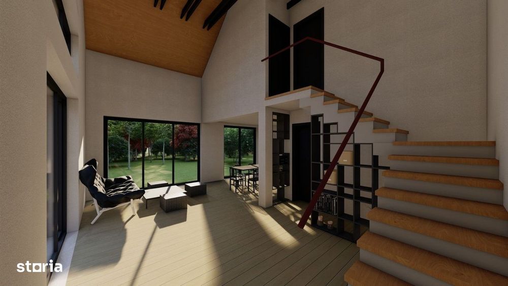 Teren de vis cu vedere spre munte – fundație și autorizație gata!