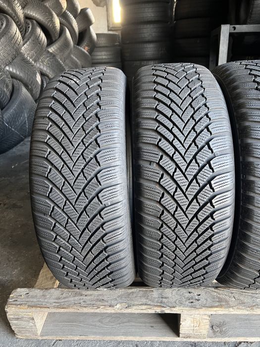 4 anvelope iarna ca 205/55/16 Continental 7-8 mm!
