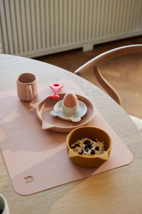 Силиконов Сет За Хранене/LIEWOOD/Cat Rose Multi Mix/4 Части