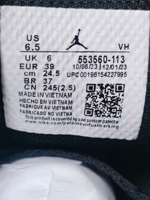 Nike Jordan mărimea 39