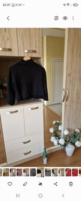 Чисто нови блестящ пуловер Zara