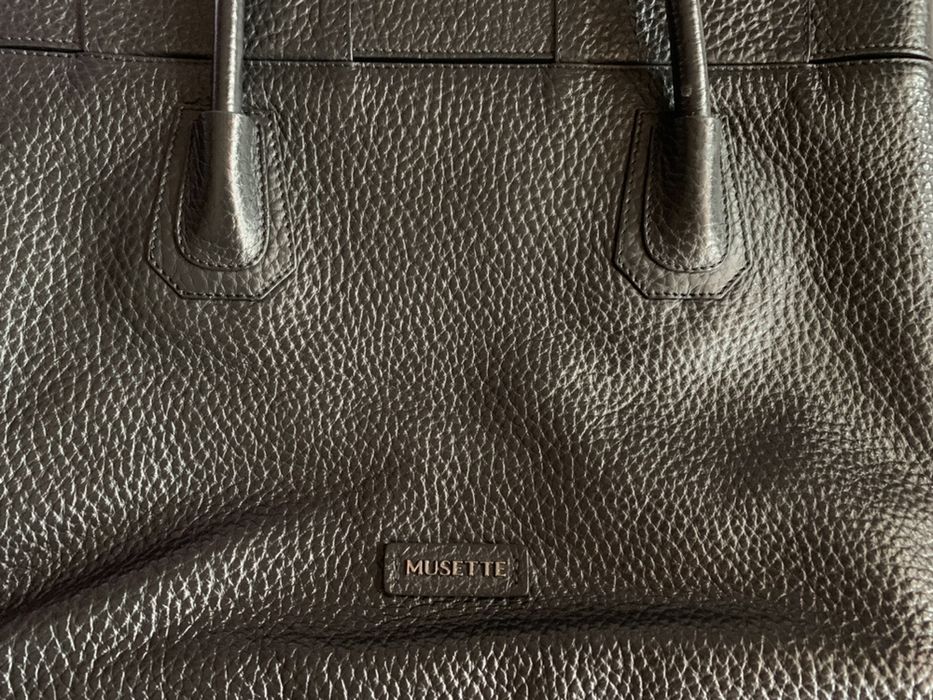 Кожена дамска чанта Musette