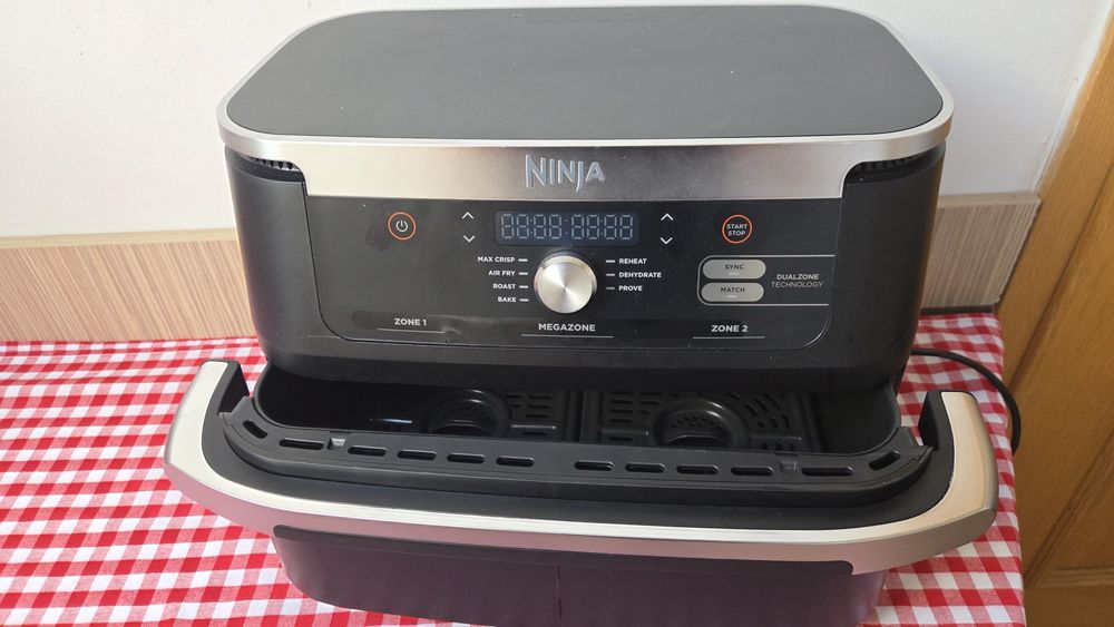 Airfryer Foodi FlexDrawer DualZone AF500, 2470W, 10.4L, 7 funcții