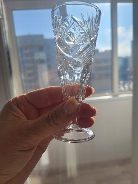 Продам хрустальные рюмки и бокалы, Россия