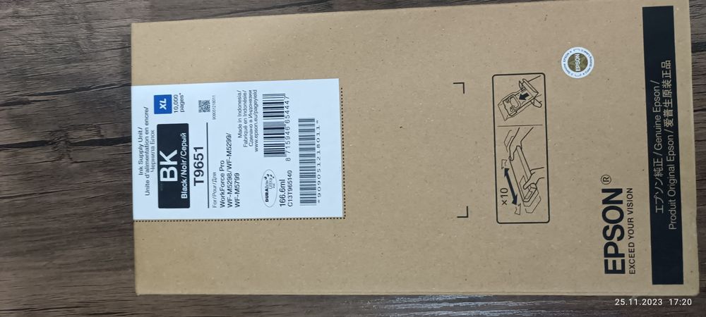 Epson t9651 workForce pro