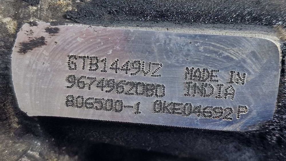 Турбо Турбина Citroen C5 C4 308 3008 Peugeot 5008 2.0 HDI GTB1449VZ