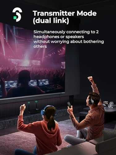 Нов трансмитер Безжичен Bluetooth 5.3 аудио адаптер за TV, LCD дисплей