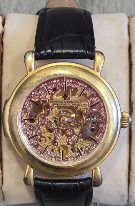 Vacheron Constantine skeleton  18 k позлата