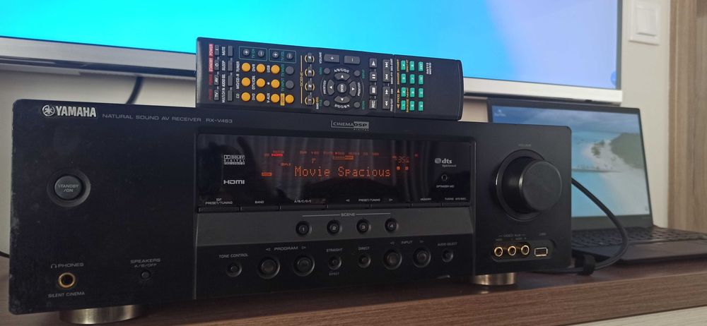 Yamaha RX-V463 HDMI USB дистанционно