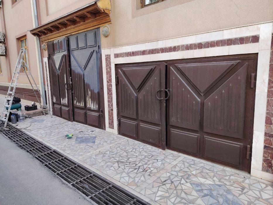 Ремонт покраска ворот