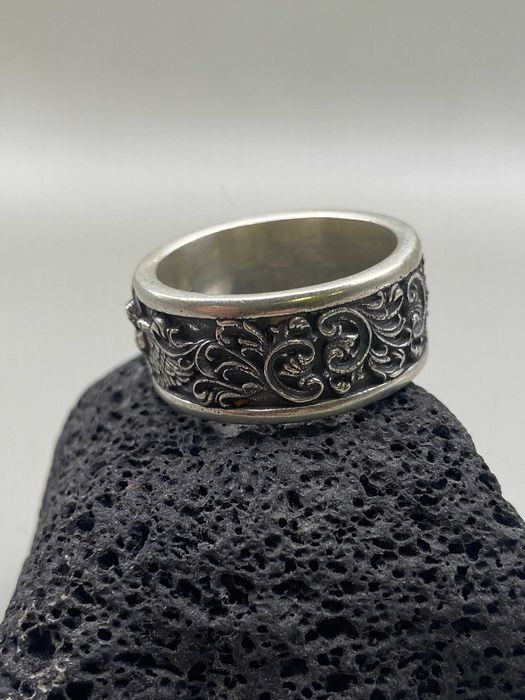 Сребърен пръстен халка