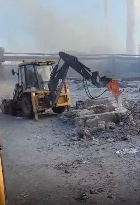 Услуги экскаватор, погрузчик,гидромолот(петушок)