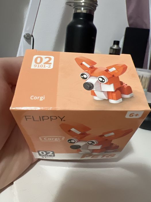 Set de constructii figurine animale
