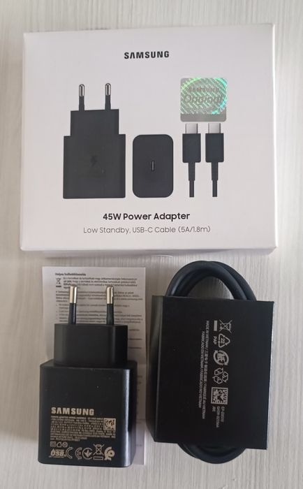 Зарядка Самсунг 45w,зарядное устройство адаптер зарядник тайпси type-c