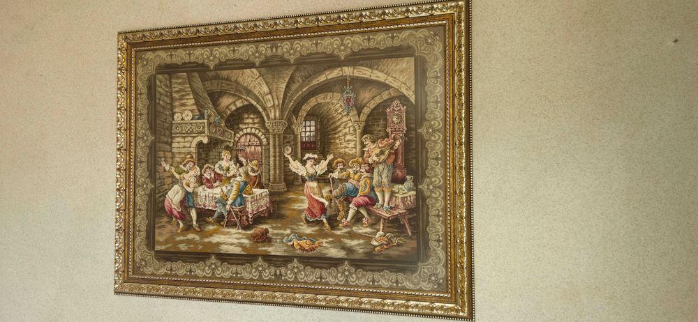 Ръчно шит Гоблен - Веселите Музиканти